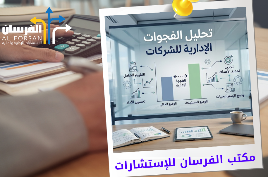 تحليل الفجوات الإدارية في الرياض